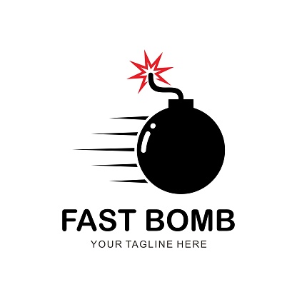 bomb vector logo