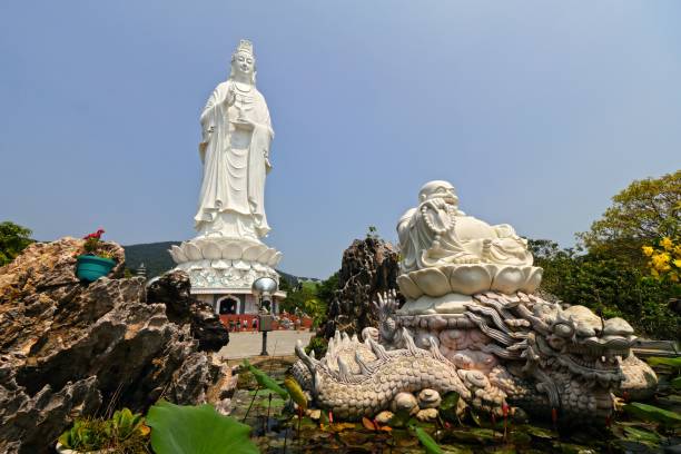 istock Traditional statues in a temple in Vietnam 1453420254