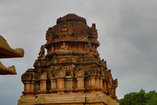 Architectural history of hampi in india, a part of silk route