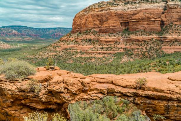 istock Famous Devils Bridge rocks in Sedona, Arizona, USA 1453428450