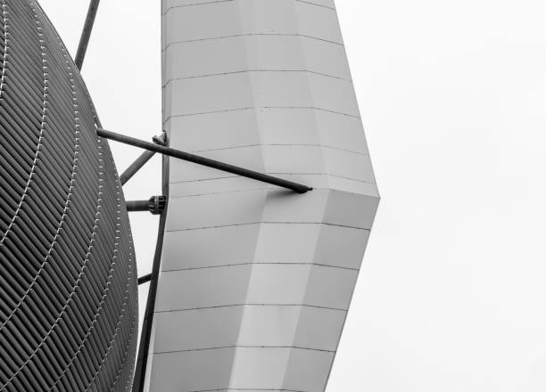 istock Grey shot of a modern and well-designed building 1453429018