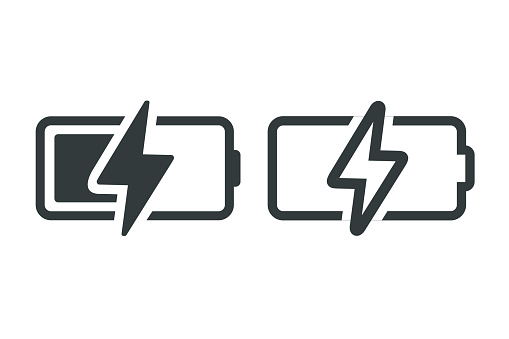 istock Battery charging icon. Illustration vector 1453434471