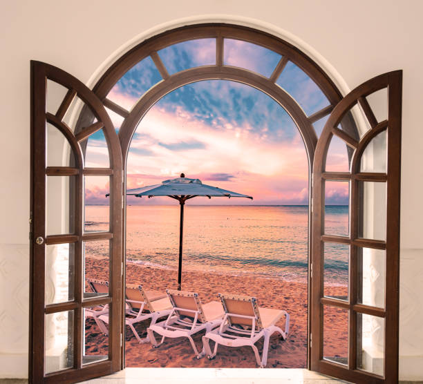 istock arch open door fortress 1453438375