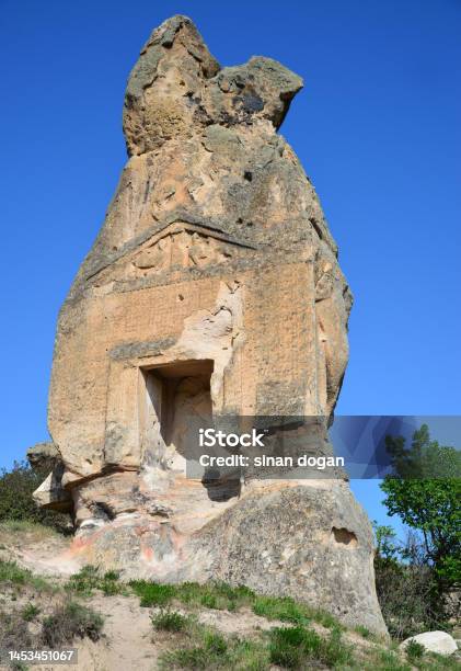 Doger Aslankaya Temple Afyon Stock Photo - Download Image Now - Afyonkarahisar, Ancient, Asia