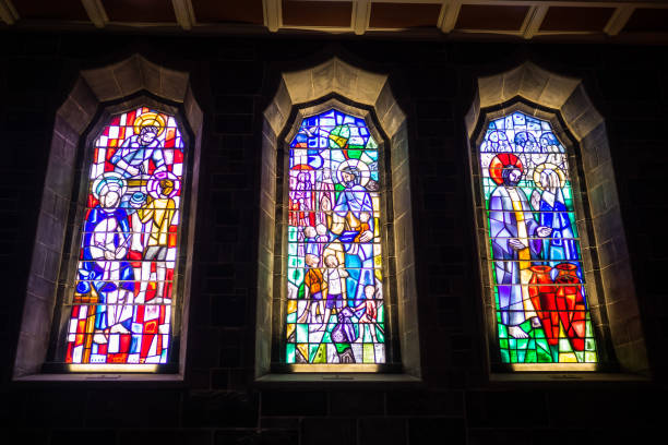 istock Galway Cathedral stained glass window 1453460095