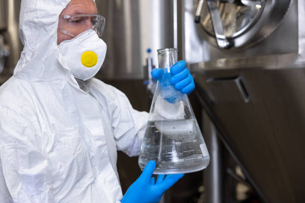 istock Brewery technologist carrying out the quality control of a beverage 1453463919