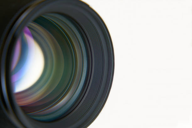 istock Front view of a modern lens for a camera 1453472542