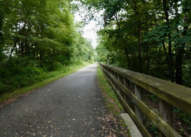 istock Paved Pathway of Freedom Trail 1453480113