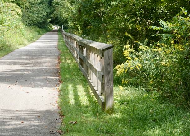 istock Paved Path of Freedom Trail in Ohio 1453480130