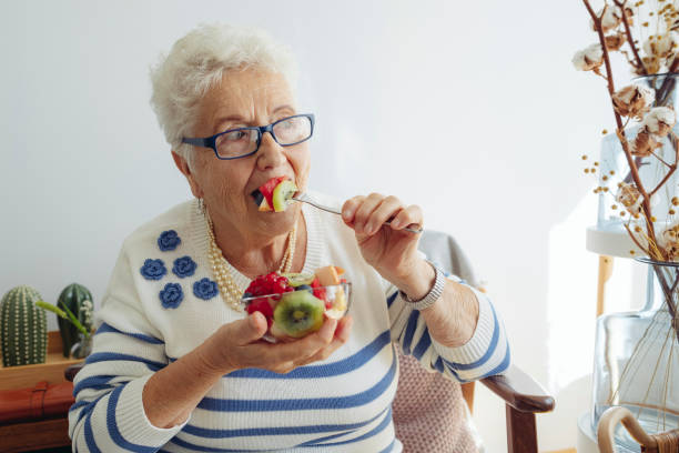 istock Senior woman at home 1453480319