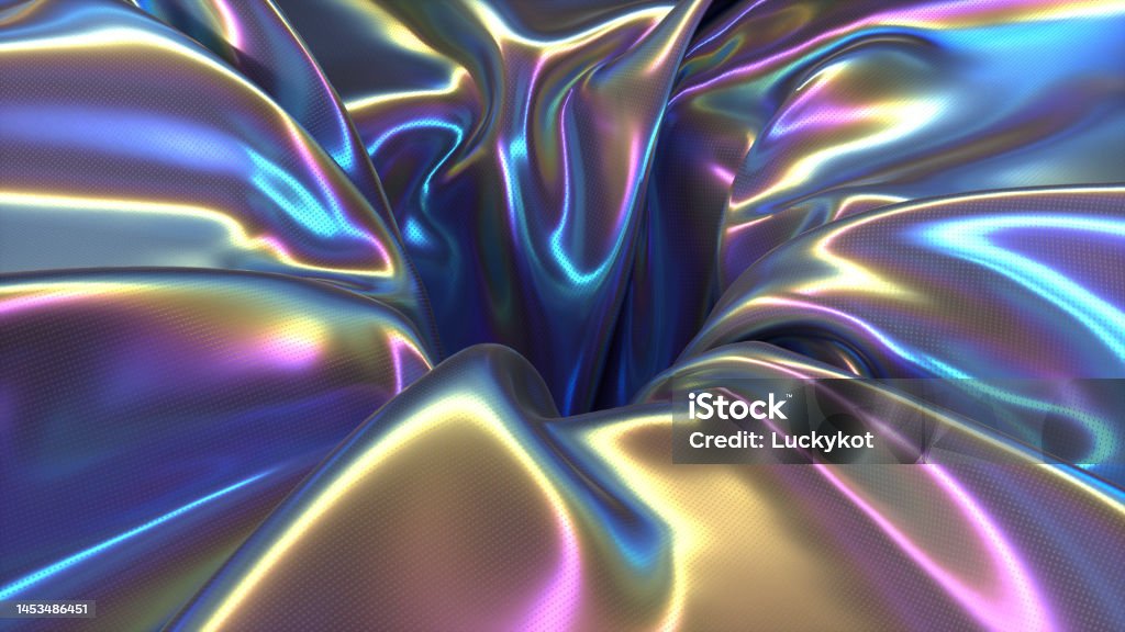 Abstract Holographic Iridescent Wallpaper 4k Stock Photo - Download Image  Now - 4K Resolution, Abstract, Abstract Backgrounds - iStock