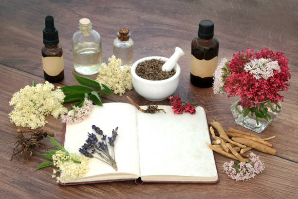 istock Naturopathic Alternative Herbal Plant Medicine 1453486676