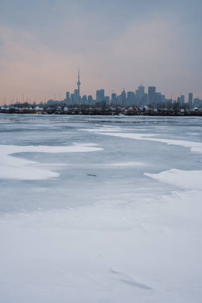 istock Toronto skyline in winter time Canada 1453491707