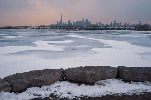 Toronto Lake the winter