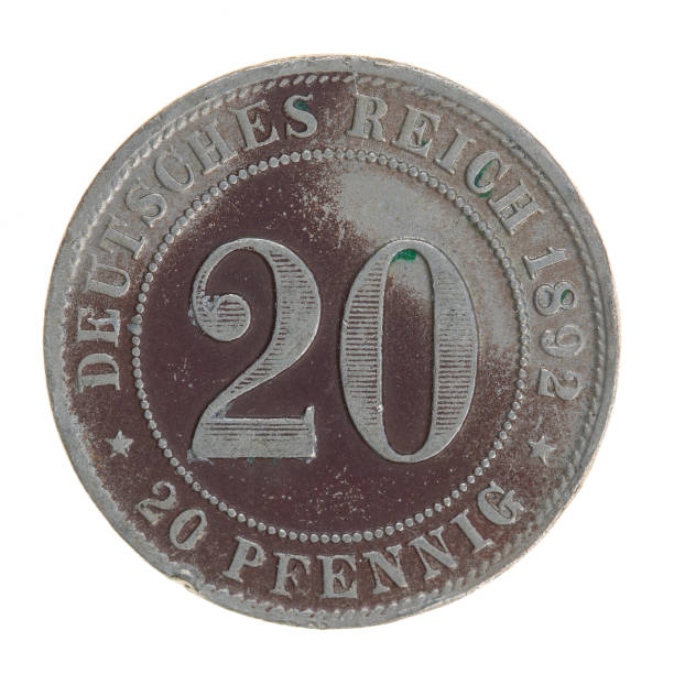 istock German 1892 20 Pfennig Coin 1453502062