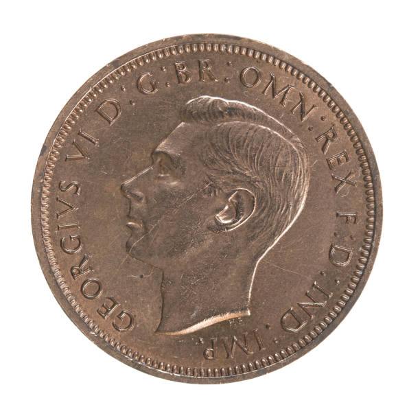 istock King George IV 1942 Half Penny 1453502064