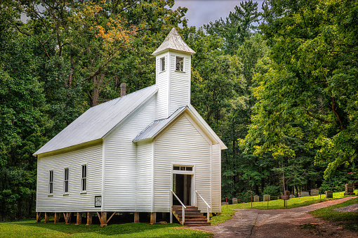 South Ferry Church. Narragansett, Rhode Island.