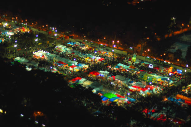 istock Street Market Night View 1453506108