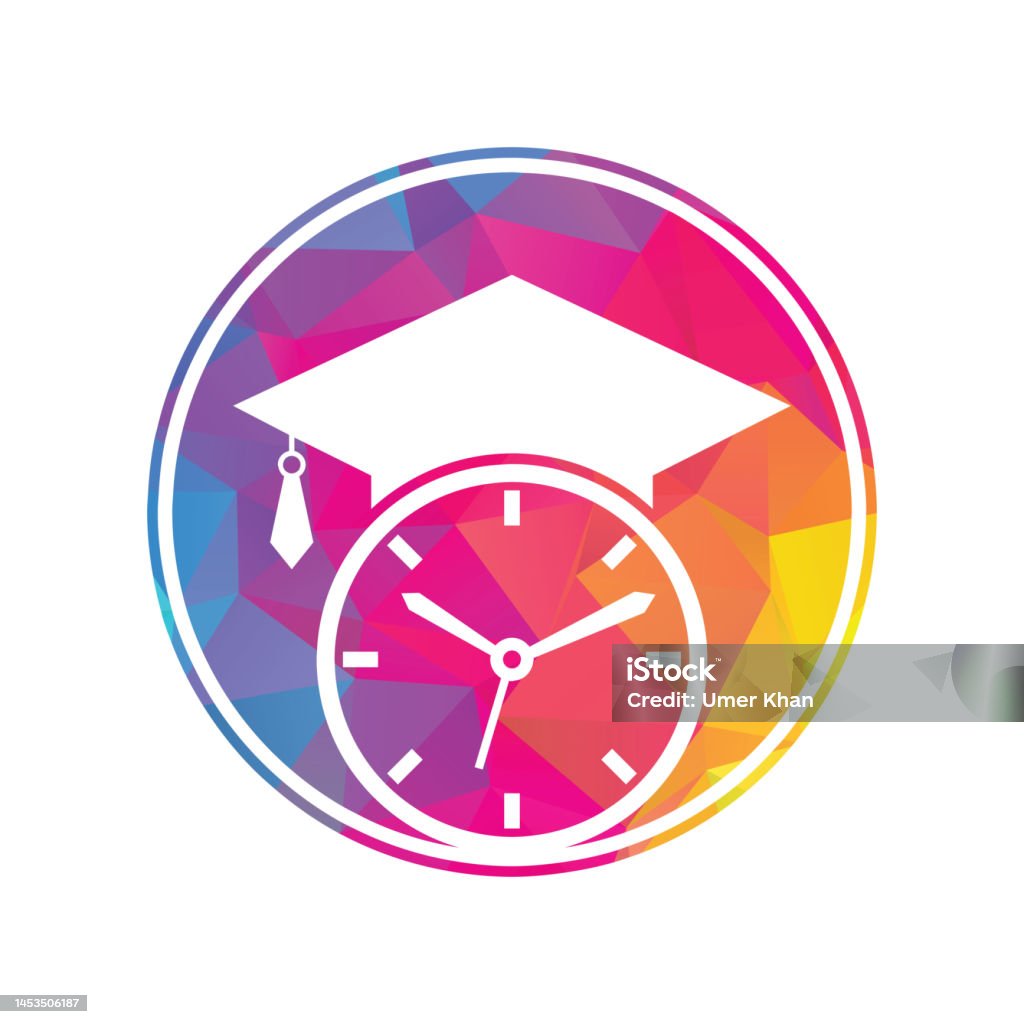 Study Time. Sign Study Time Vector Logo Design Stock Illustration - Download Image Now ...