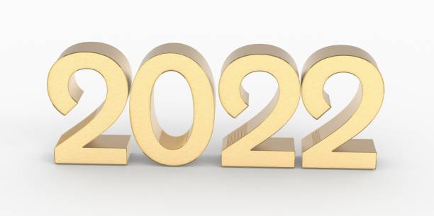 istock 3D render of the 2022 numbers designed in yellow on a white background 1453508413