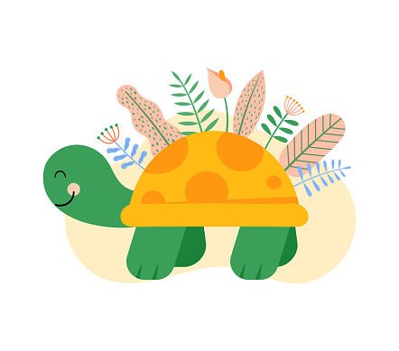 Free download of Cartoon Turtle clip art Vector Graphic