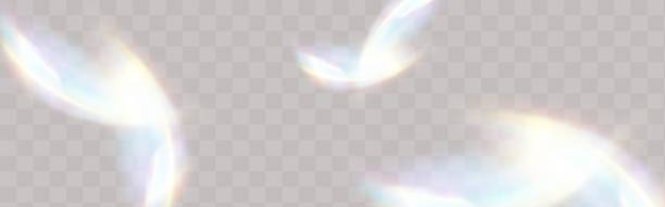 Print Soft shadow form window and plants, light overlay effect. Scenes of natural lighting.Effect Template for social media backgrounds, product presentations, photo shots. transparent prism stock illustrations