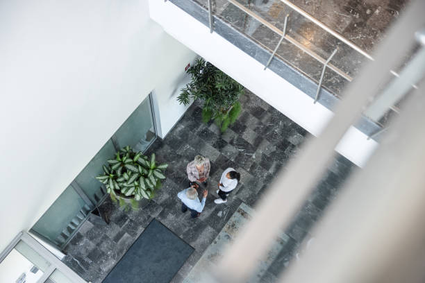 istock Top-Down Shot Of Business Colleagues Having Conversation 1453524976