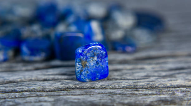istock Lapis Lazuli Blue stone Beautiful by nature For making 1453527028