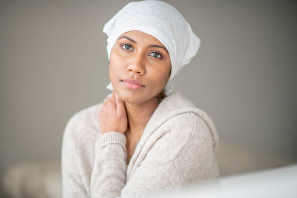 istock Portrait of a Woman Battling Cancer 1453533607