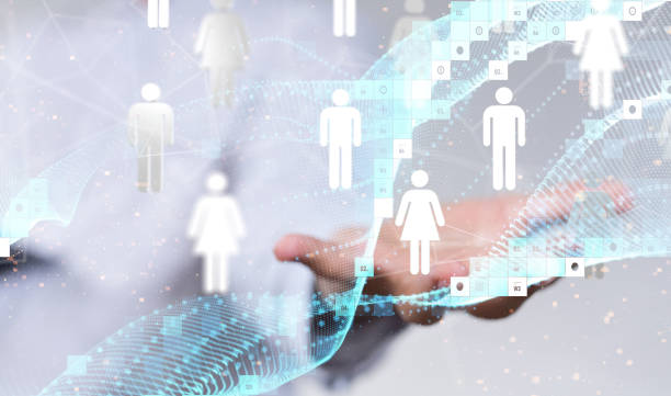 istock 3d design of conference Digital Network and data concept. 1453569746