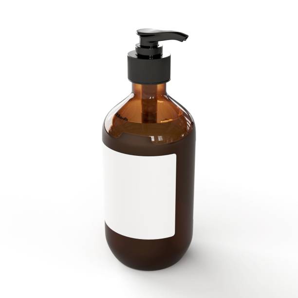 istock 3D illustration of a Liquid soap dispenser isolated on a white background 1453573376