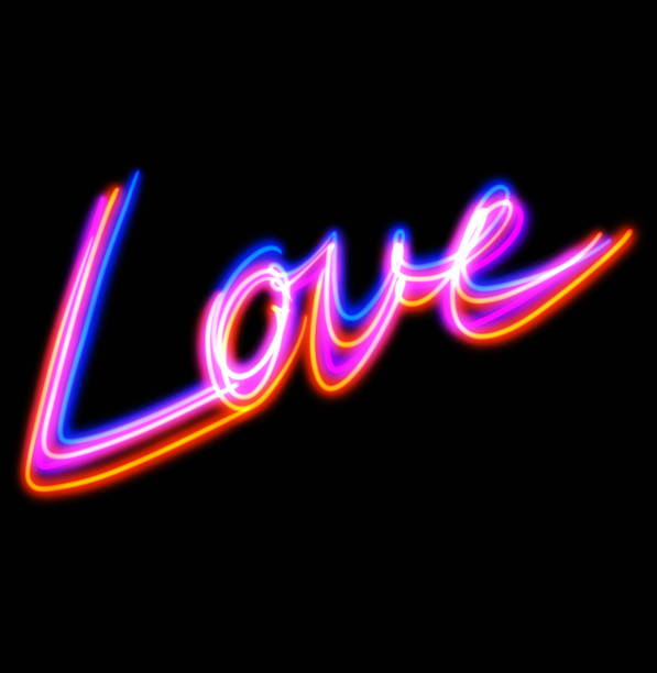 istock Neon illustration art LGBT LGBTQ love heart design rainbow glow pride concept 1453584262
