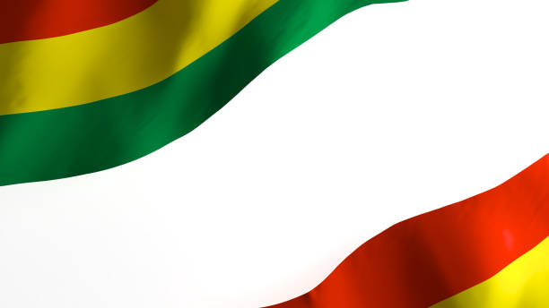 istock national flag background image,wind blowing flags,3d rendering,Flag of Bolivia 1453596727