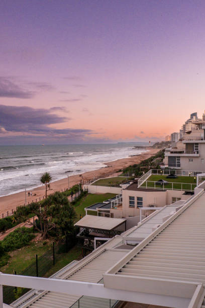 Umhlanga Rocks perto de Durban África do Sul - foto de acervo