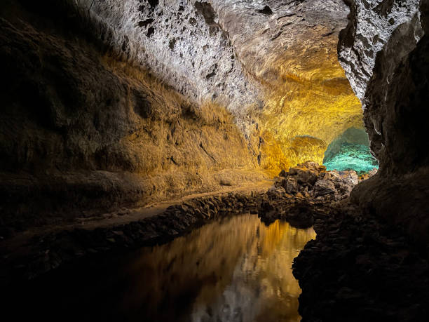 Cтоковое фото Cueva-де-лос-Вердес