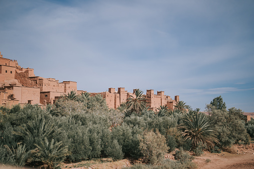 Ait Benhaddou, old village on the caravan route near Ouarzazate, Morocco