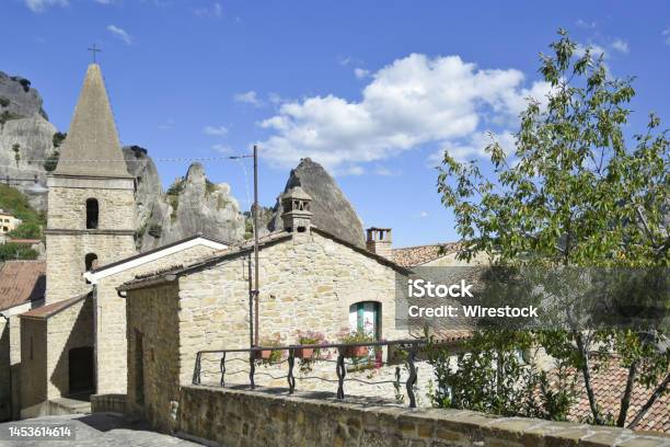 Narrow Old Street Paved With Stone Stairs Leading Uparchitecture Of The Old Style Stock Photo - Download Image Now