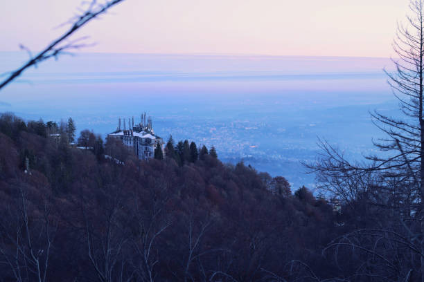 istock Sunset view from Sacromonte Varese 1453624612