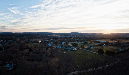 Loudouns West Side Stock Photo - Download Image Now - Aerial View ...
