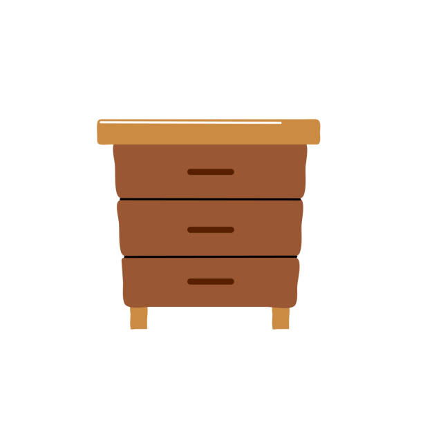 Vector illustration of cute bee Hive or bee house icon on white background. Vector illustration hornet swarm stock illustrations