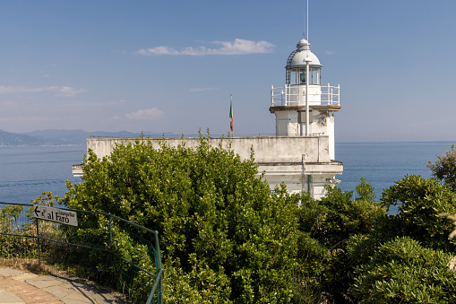 Lighthouse by the sea