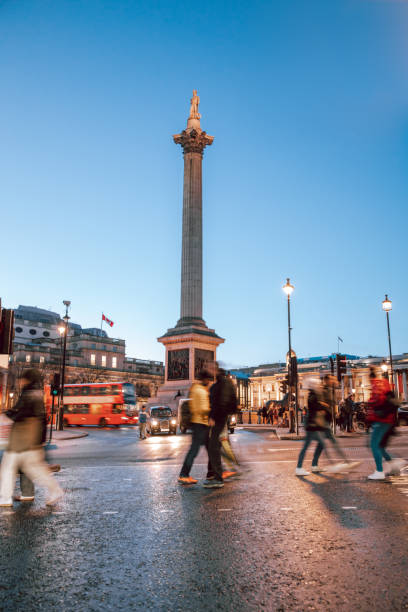 istock Crowd in Trafalgar Square - London 1453643054