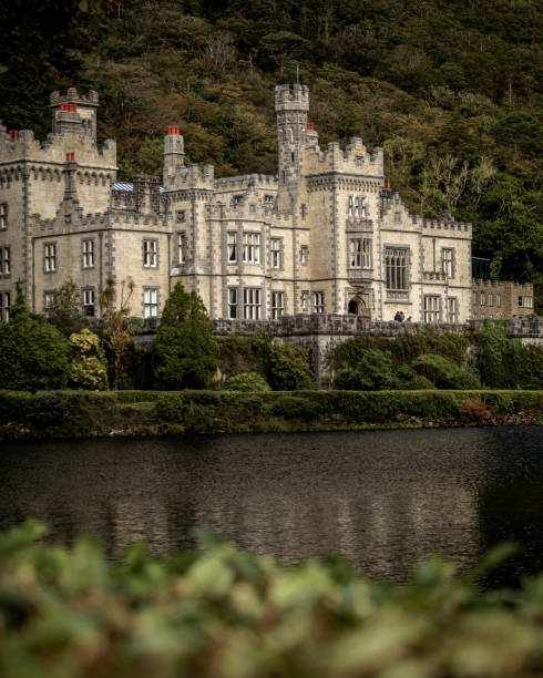 istock Vertical shot of the Kylemore abbey 1453646479