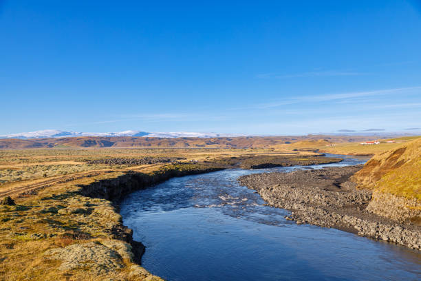 istock River in Katla Geopark, Iceland 1453655573