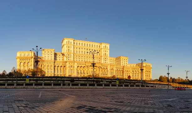 istock Palace of Parliament at Sunrise 1453655876