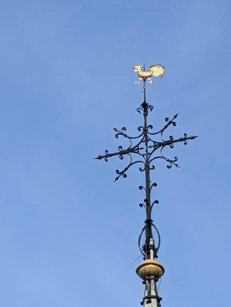 istock Weather vane, wind vane, weathercock 1453659722