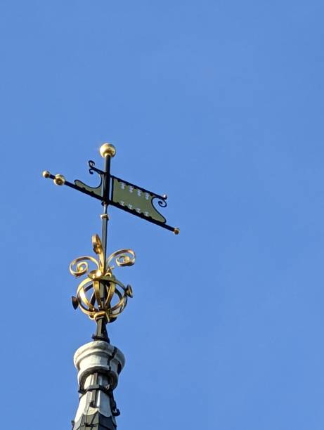 istock Weather vane, wind vane, weathercock 1453659895