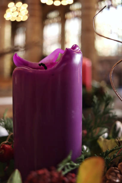 istock Christmas Font in Cathedral 1453661238