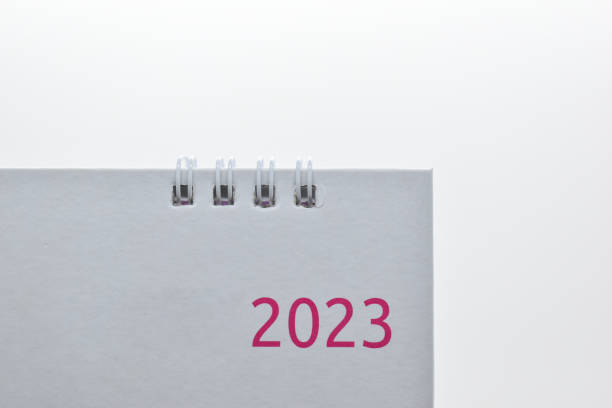 istock white calendar 2023 on white background 1453699489