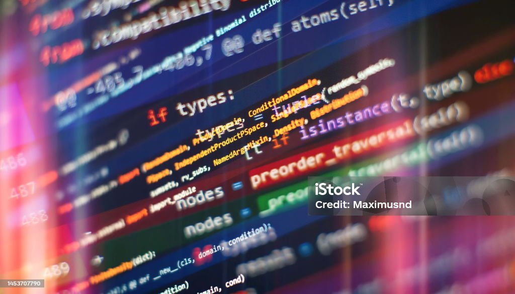 Web Programming Functions On Laptop On Laptop It Business Python Code ...